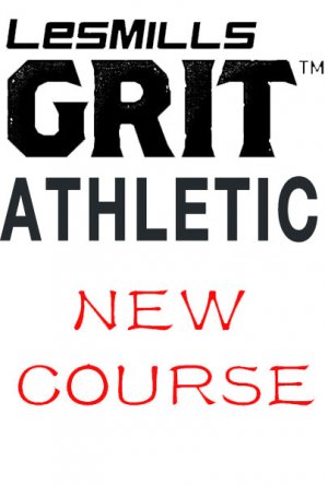 Pre Sale Les Mills GRIT ATHLETIC 41 CD, DVD Notes Hiit Training