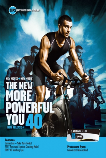 Les Mills RPM 40 Releases DVD CD Instructor Notes - Click Image to Close