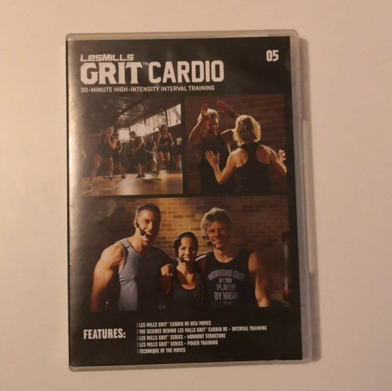 Les Mills GRIT CARDIO 05 CD, DVD, Notes Hiit Training - Click Image to Close