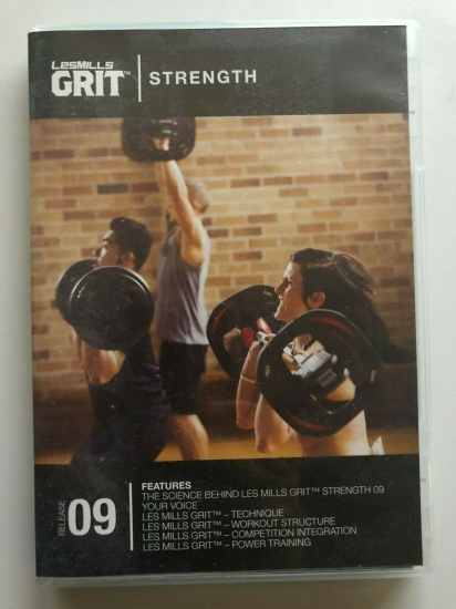 Les Mills GRIT STRENGTH 09 CD, DVD, Notes hiit training - Click Image to Close