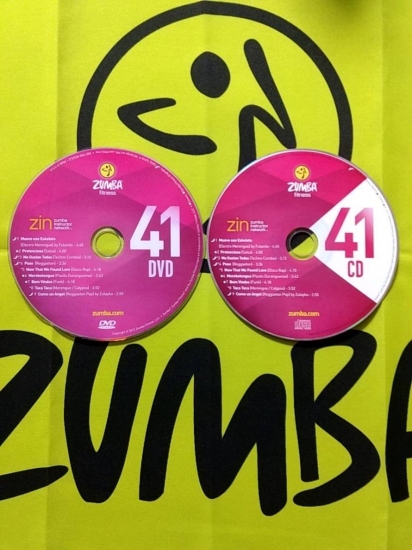 South American dance courses ZUMBA 41 HD DVD+CD - Click Image to Close