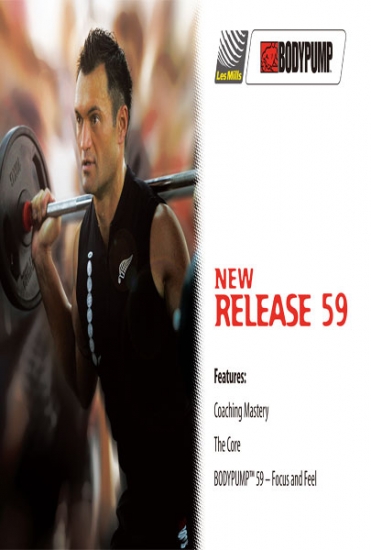 Les Mills Body Pump Releases 59 CD DVD Instructor Notes - Click Image to Close