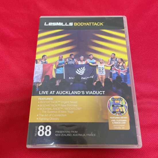 Les Mills BODY ATTACK 88 Releases DVD CD Instructor Notes - Click Image to Close