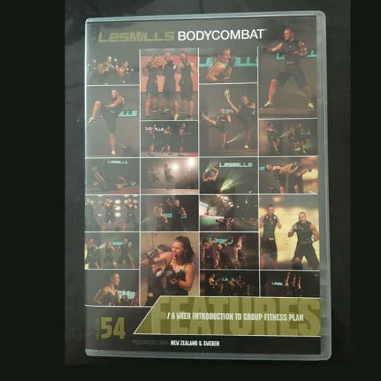 Les Mills BODYCOMBAT 54 Releases CD DVD Instructor Notes - Click Image to Close