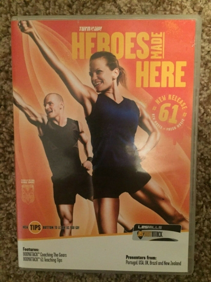 Les Mills BODY ATTACK 61 Releases DVD CD Instructor Notes - Click Image to Close