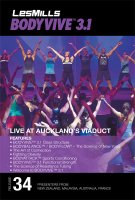 Les Mills BODY VIVE 34 Releases DVD CD Instructor Notes