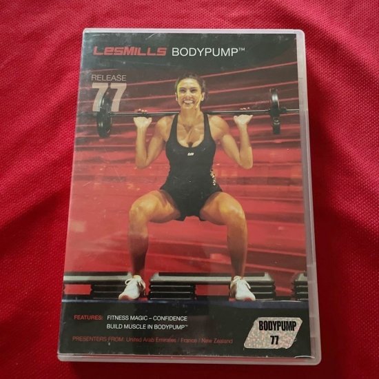 Les Mills Body Pump Releases 77 CD DVD Instructor Notes - Click Image to Close