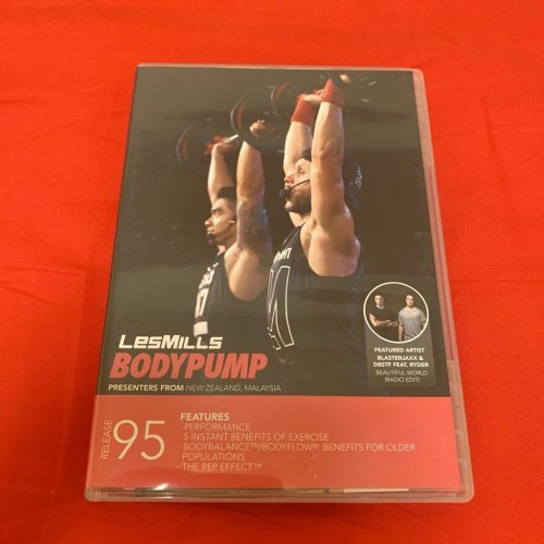 Les Mills Body Pump Releases 95 CD DVD Instructor Notes