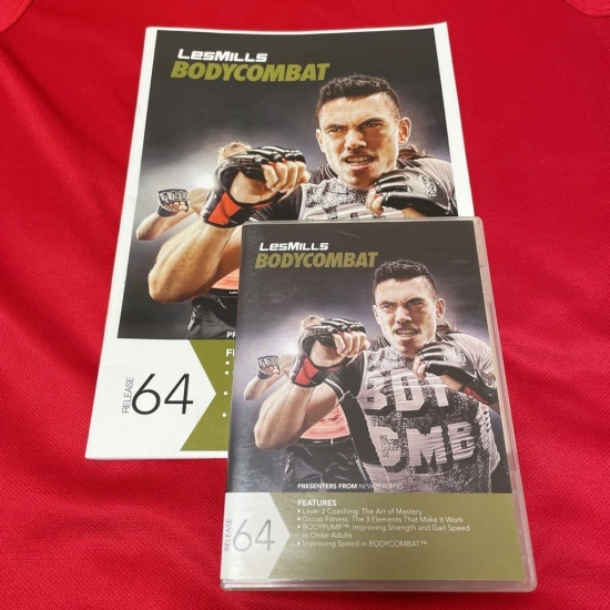 Les Mills BODYCOMBAT 64 Releases CD DVD Instructor Notes - Click Image to Close