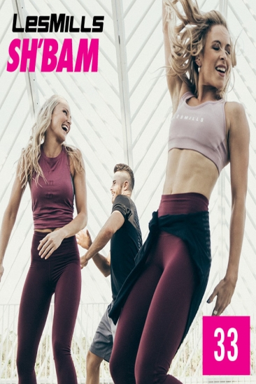 Les Mills SHBAM 33 Releases CD DVD Instructor Notes - Click Image to Close