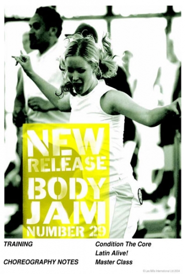 Les Mills Body JAM Releases 29 CD DVD Instructor Notes - Click Image to Close