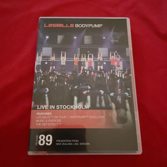 Les Mills Body Pump Releases 89 CD DVD Instructor Notes - Click Image to Close