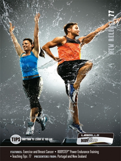 Les Mills BODY STEP 77 Releases CD DVD Instructor Notes - Click Image to Close