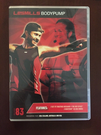 Les Mills Body Pump Releases 83 CD DVD Instructor Notes - Click Image to Close