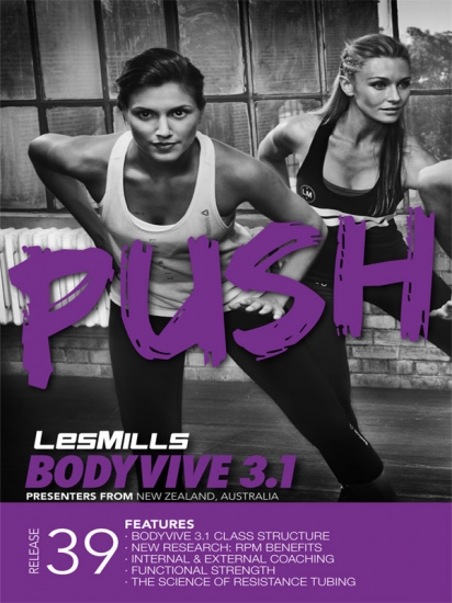 Les Mills BODY VIVE 39 Releases DVD CD Instructor Notes - Click Image to Close