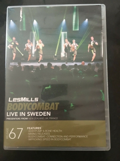 Les Mills BODYCOMBAT 67 Releases CD DVD Instructor Notes - Click Image to Close