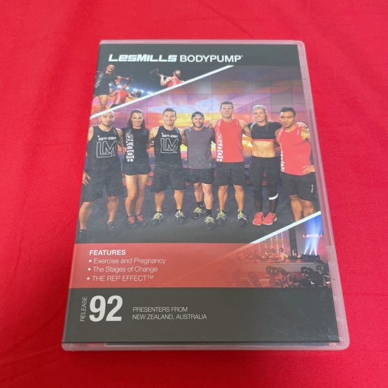 Les Mills Body Pump Releases 92 CD DVD Instructor Notes - Click Image to Close