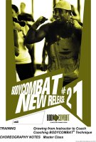 Les Mills BODYCOMBAT 21 Releases CD DVD Instructor Notes