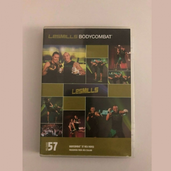 Les Mills BODYCOMBAT 57 Releases CD DVD Instructor Notes - Click Image to Close