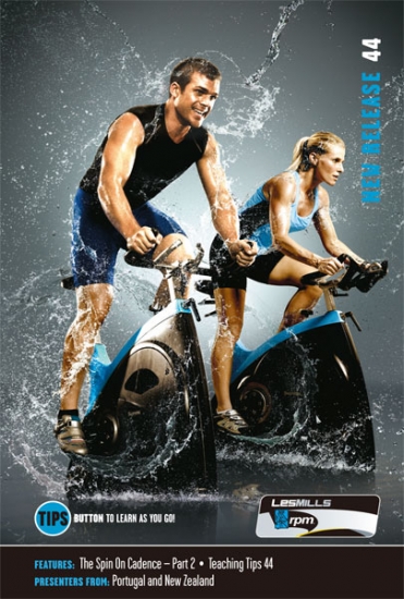 Les Mills RPM 44 Releases DVD CD Instructor Notes - Click Image to Close