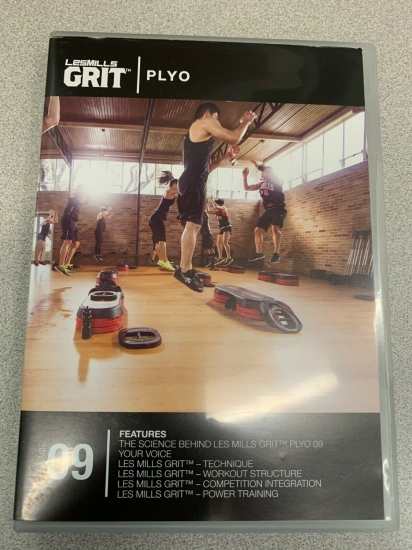 Les Mills GRIT Plyo 09 CD, DVD Notes Hiit Training - Click Image to Close