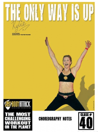 Les Mills BODY ATTACK 40 Releases DVD CD Instructor Notes - Click Image to Close