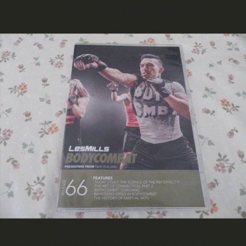 Les Mills BODYCOMBAT 66 Releases CD DVD Instructor Notes