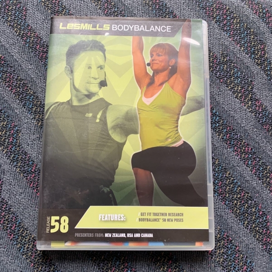 Les Mills BODY BALANCE 58 Releases DVD CD Instructor Notes - Click Image to Close