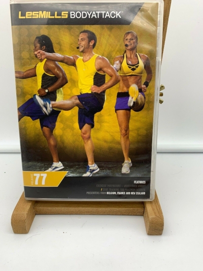 Les Mills BODY ATTACK 77 Releases DVD CD Instructor Notes - Click Image to Close