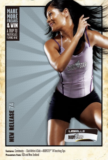 Les Mills BODY STEP 74 Releases CD DVD Instructor Notes - Click Image to Close