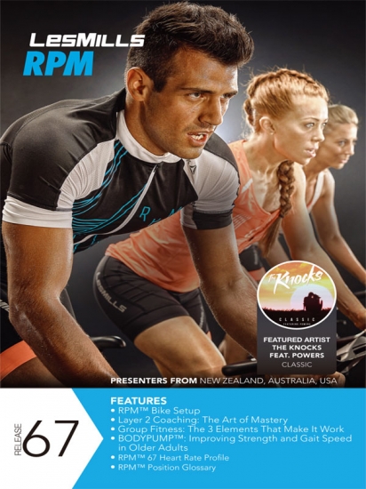 Les Mills RPM 67 Releases DVD CD Instructor Notes - Click Image to Close