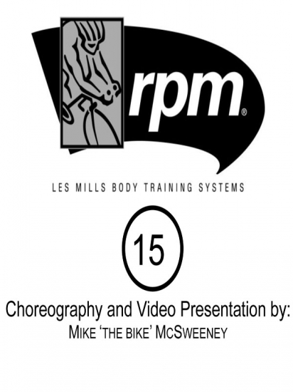 Les Mills RPM 15 Releases DVD CD Instructor Notes - Click Image to Close