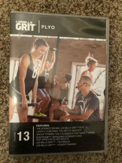 Les Mills GRIT Plyo 13 CD, DVD Notes Hiit Training - Click Image to Close