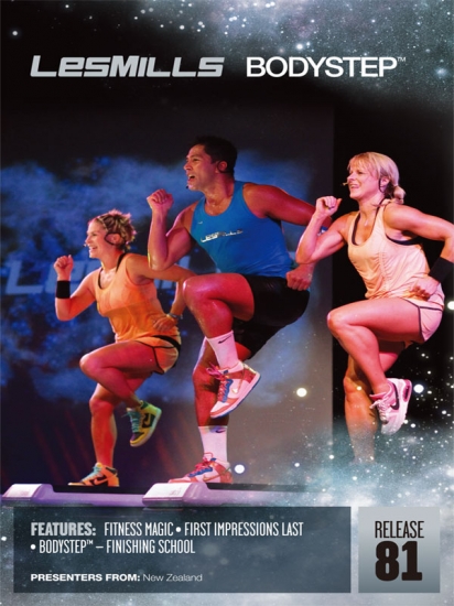 Les Mills BODY STEP 81 Releases CD DVD Instructor Notes - Click Image to Close