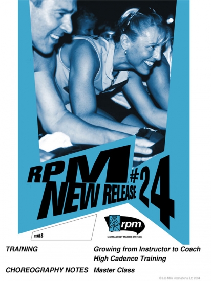 Les Mills RPM 24 Releases DVD CD Instructor Notes - Click Image to Close