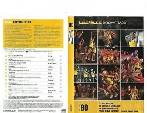 Les Mills BODY ATTACK 80 Releases DVD CD Instructor Notes