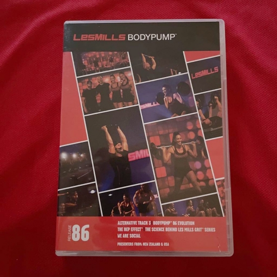 Les Mills Body Pump Releases 86 CD DVD Instructor Notes - Click Image to Close