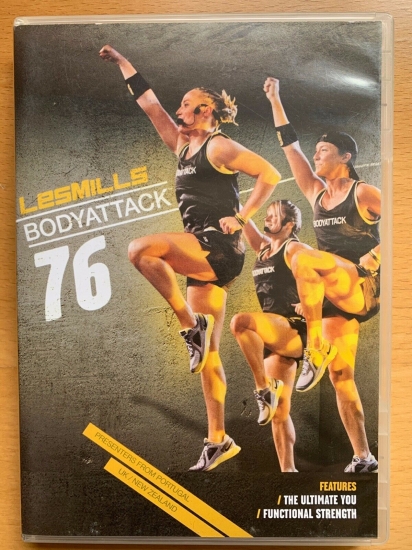 Les Mills BODY ATTACK 76 Releases DVD CD Instructor Notes - Click Image to Close