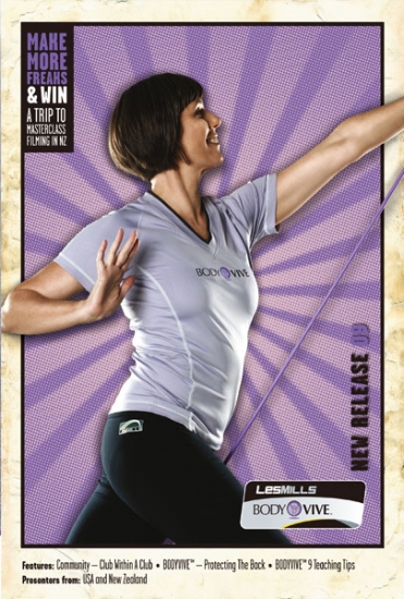 Les Mills BODY VIVE 09 Releases DVD CD Instructor Notes - Click Image to Close