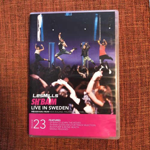 Les Mills SHBAM 23 Releases CD DVD Instructor Notes