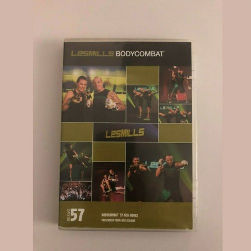 Les Mills BODYCOMBAT 57 Releases CD DVD Instructor Notes