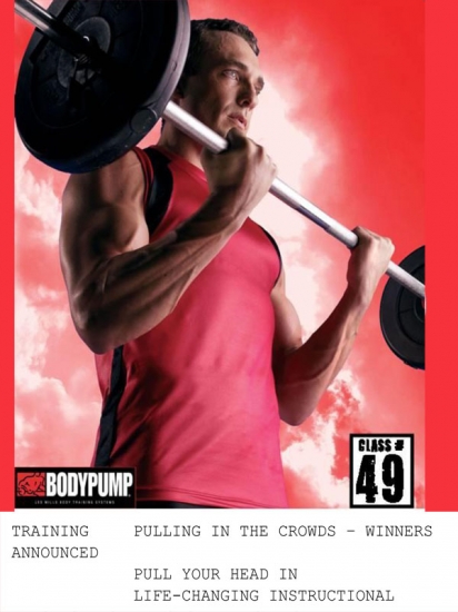 Les Mills Body Pump Releases 49 CD DVD Instructor Notes - Click Image to Close