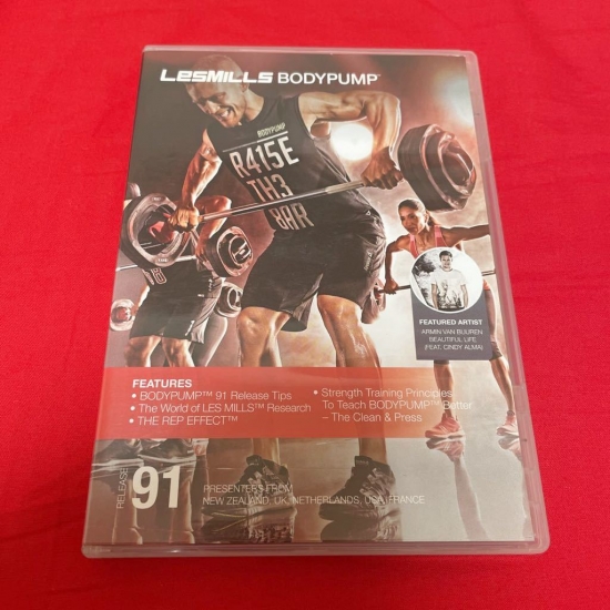 Les Mills Body Pump Releases 91 CD DVD Instructor Notes - Click Image to Close