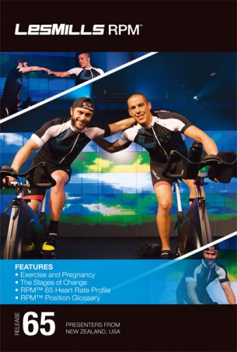 Les Mills RPM 65 Releases DVD CD Instructor Notes