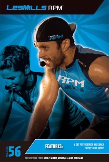 Les Mills RPM 56 Releases DVD CD Instructor Notes - Click Image to Close