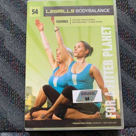 Les Mills BODY BALANCE 54 Releases DVD CD Instructor Notes - Click Image to Close