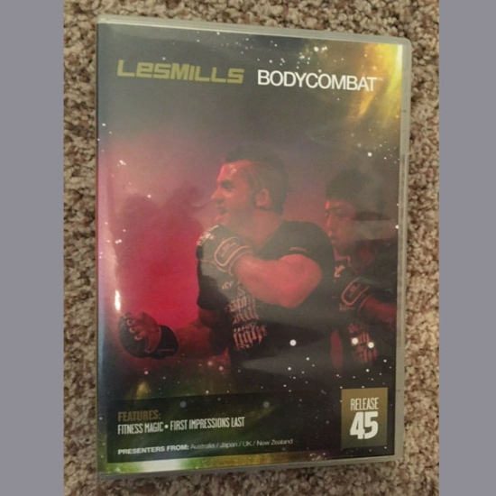 Les Mills BODYCOMBAT 45 Releases CD DVD Instructor Notes - Click Image to Close