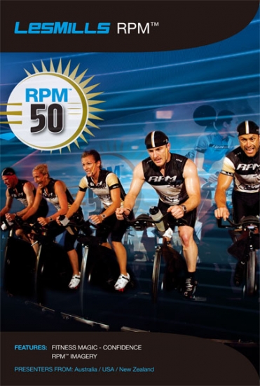 Les Mills RPM 50 Releases DVD CD Instructor Notes - Click Image to Close