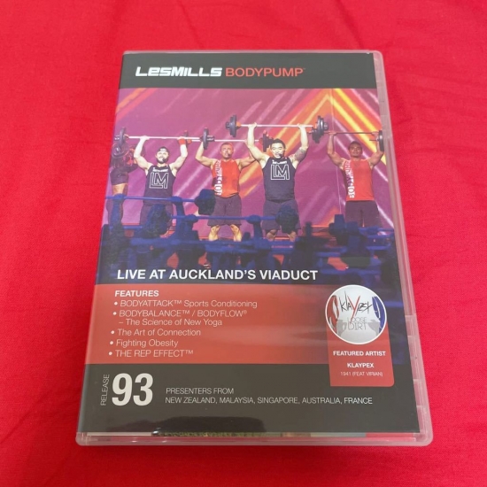 Les Mills Body Pump Releases 93 CD DVD Instructor Notes - Click Image to Close