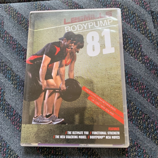 Les Mills Body Pump Releases 81 CD DVD Instructor Notes - Click Image to Close